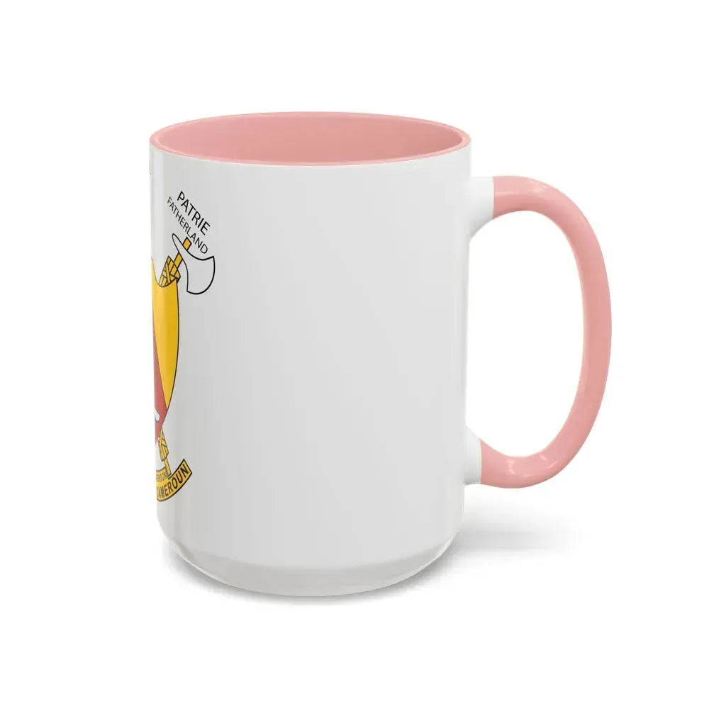 Coat of arms of Cameroon - Accent Coffee Mug - Go Mug Yourself