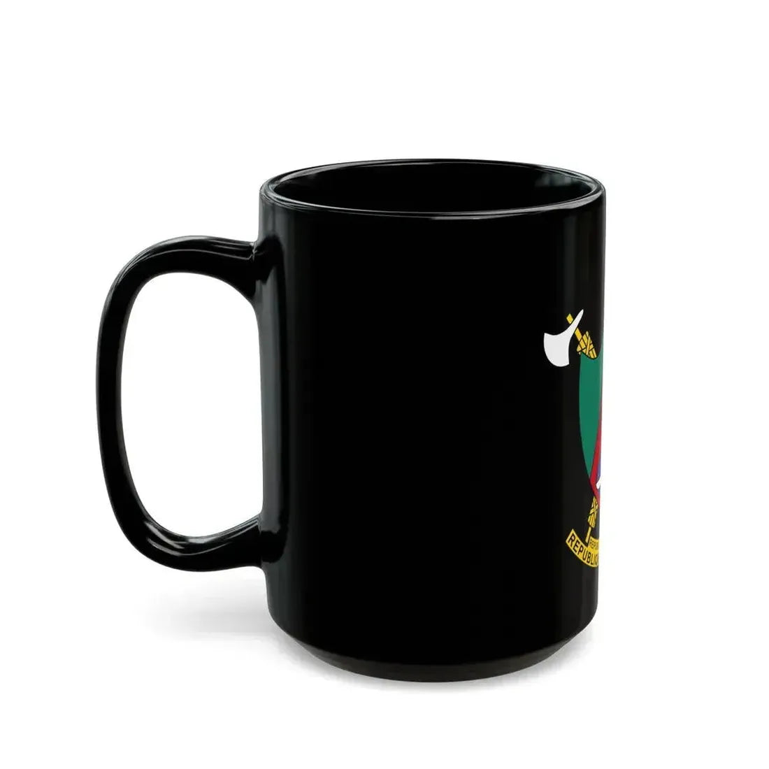 Coat of arms of Cameroon - Black Coffee Mug - Go Mug Yourself
