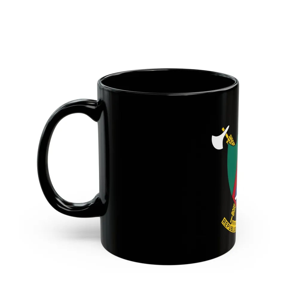 Coat of arms of Cameroon - Black Coffee Mug-Go Mug Yourself