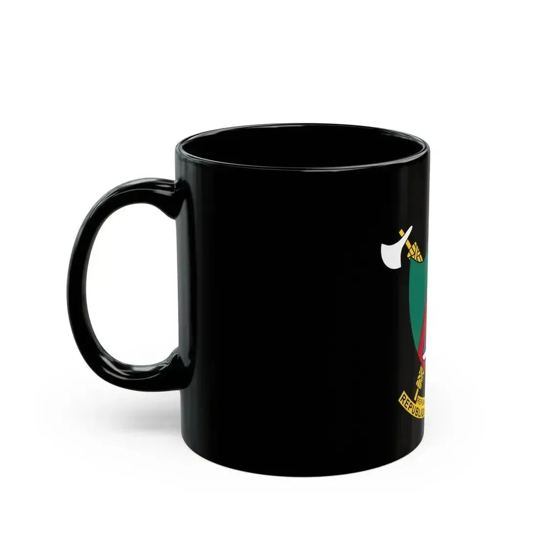 Coat of arms of Cameroon - Black Coffee Mug - Go Mug Yourself