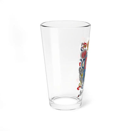 Coat of arms of Campeche (Mexico) (Coat of Arms) Pint Glass 16oz - Go Mug Yourself