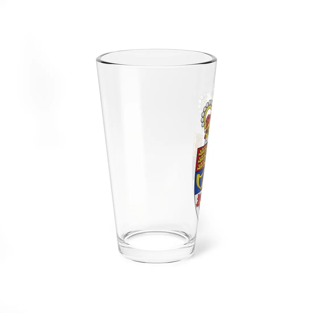 Coat of arms of Canada 1957-1994 lesser version (Canada) (Coat of Arms) Pint Glass 16oz - Go Mug Yourself