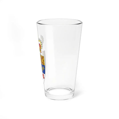Coat of arms of Canada 1957-1994 lesser version (Canada) (Coat of Arms) Pint Glass 16oz - Go Mug Yourself