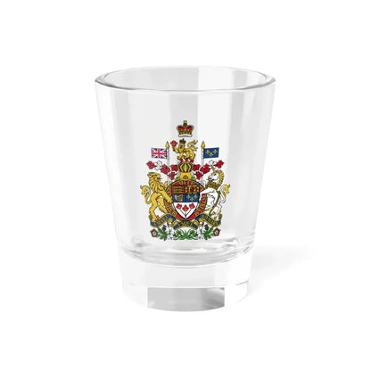 Coat of arms of Canada - Shot Glass 1.5oz 1.5oz - Go Mug Yourself
