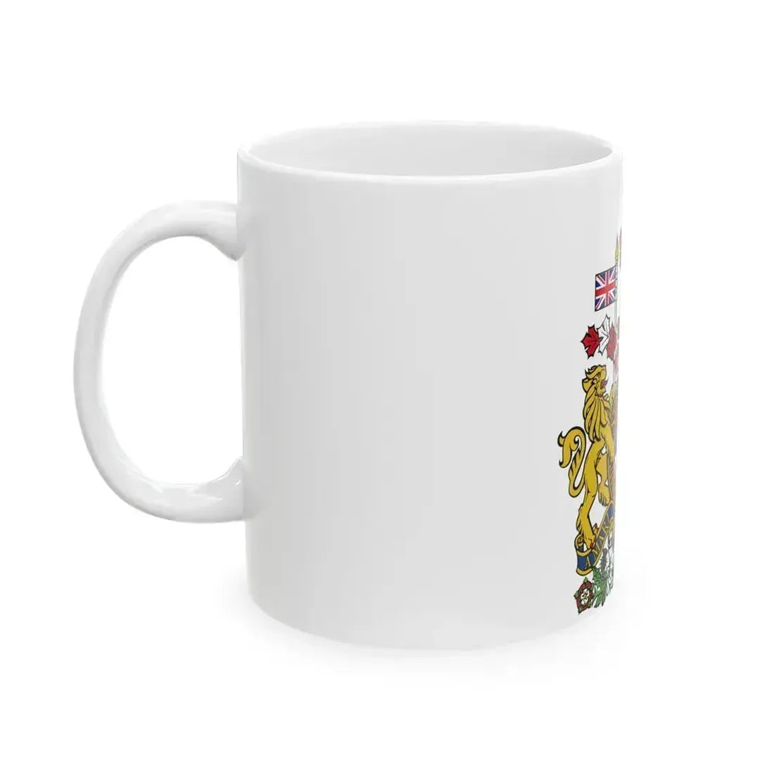 Coat of arms of Canada - White Coffee Mug - Go Mug Yourself