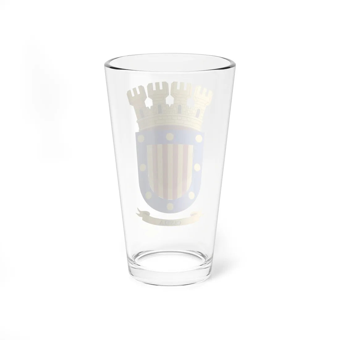 Coat of Arms of Canela (Chile) (Coat of Arms) Pint Glass 16oz - Go Mug Yourself