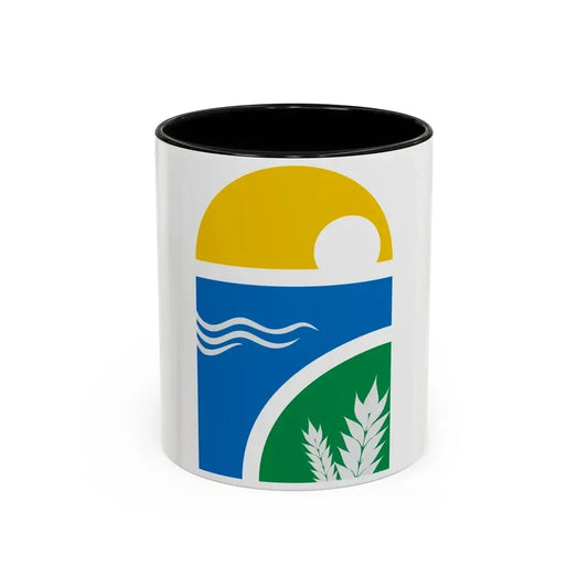 Coat of arms of Canelones Department - Accent Coffee Mug 11oz Black - Go Mug Yourself