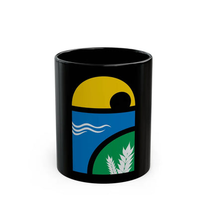 Coat of arms of Canelones Department - Black Coffee Mug-11oz-Go Mug Yourself