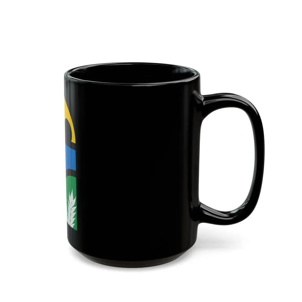 Coat of arms of Canelones Department - Black Coffee Mug-Go Mug Yourself