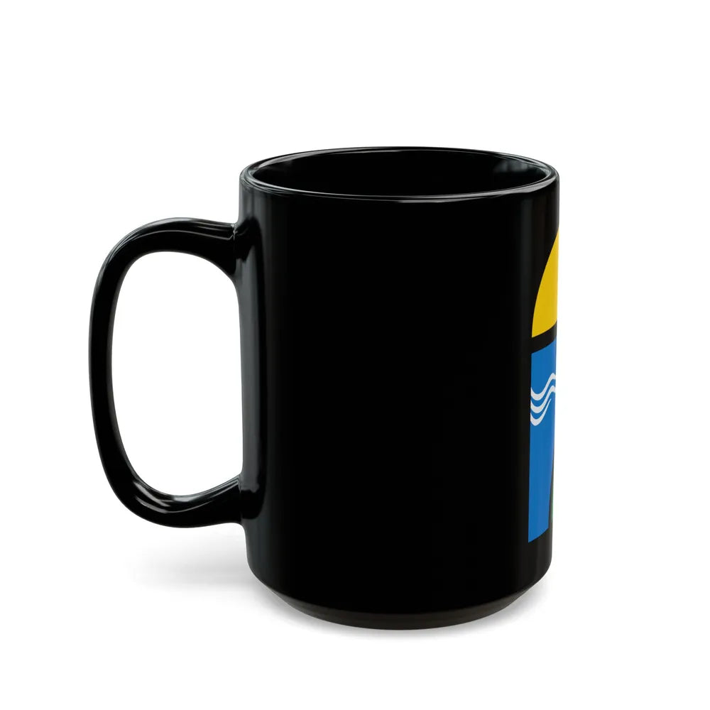 Coat of arms of Canelones Department - Black Coffee Mug-Go Mug Yourself