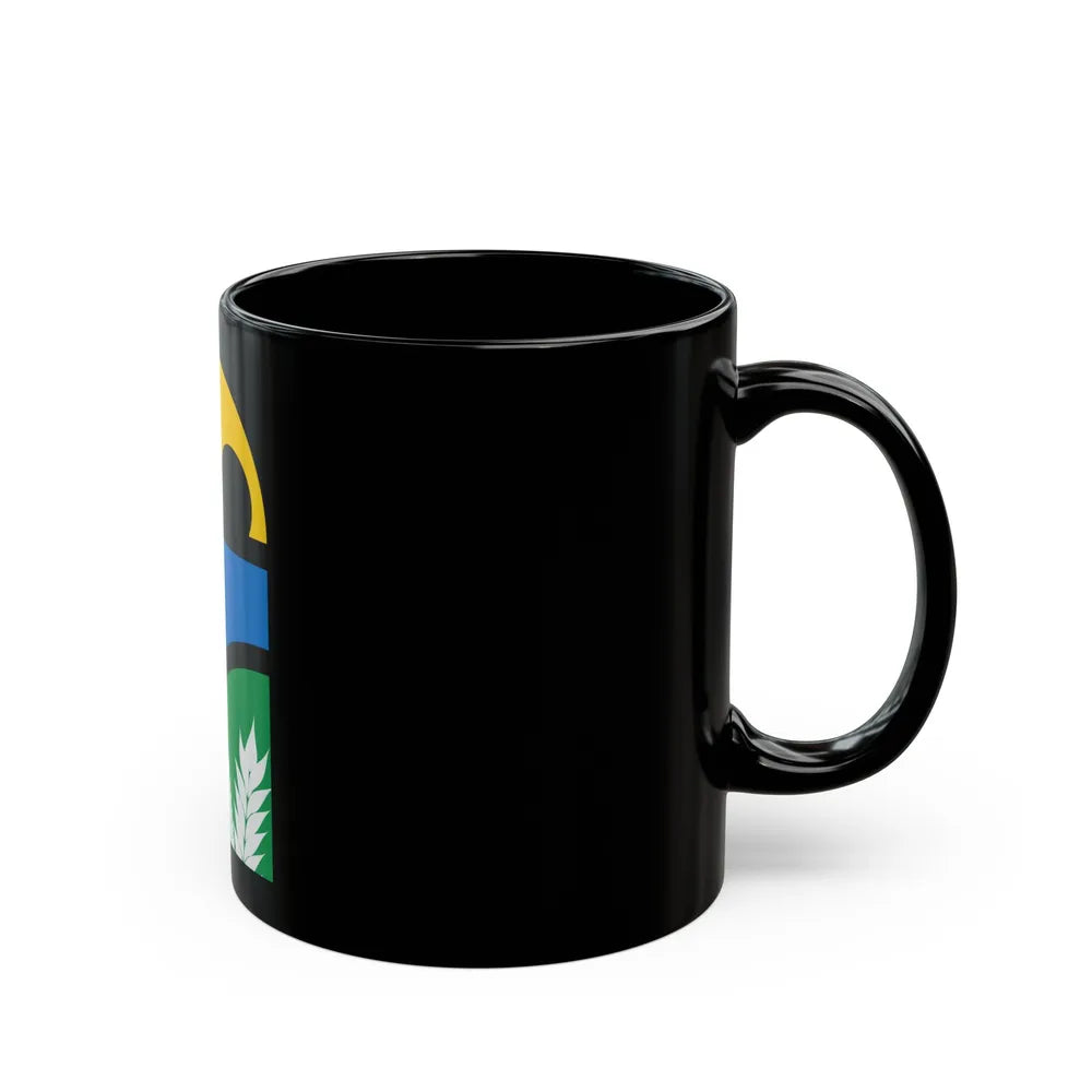 Coat of arms of Canelones Department - Black Coffee Mug-Go Mug Yourself