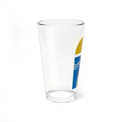 Coat of arms of Canelones Department - Pint Glass 16oz - Go Mug Yourself