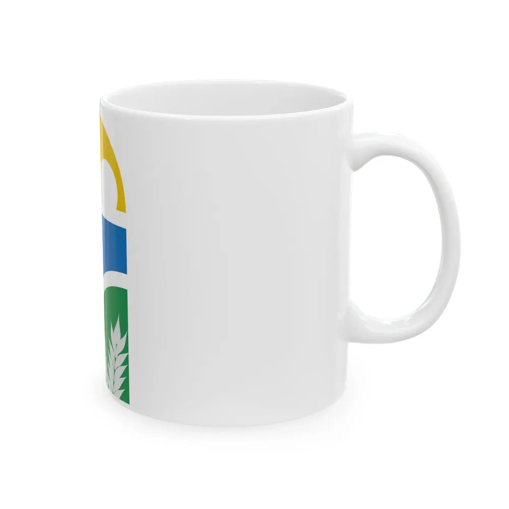 Coat of arms of Canelones Department - White Coffee Mug-Go Mug Yourself