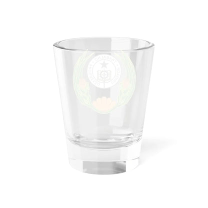 Coat of arms of Cape Verde 1975-1992 (Cape Verde) (Coat of Arms) Shot Glass 1.5oz - Go Mug Yourself