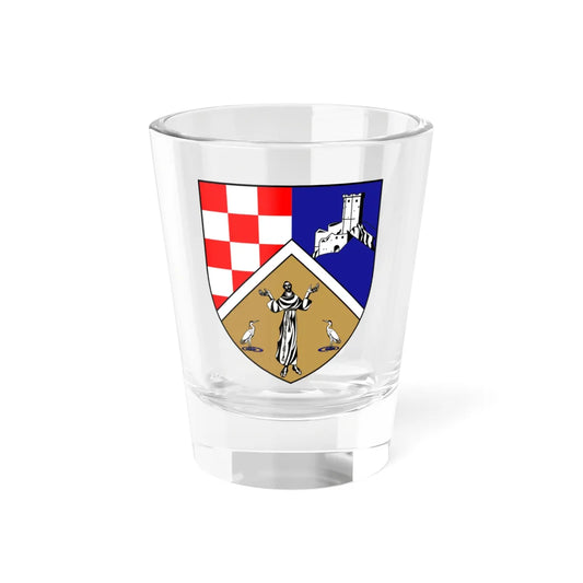 Coat of Arms of Capljina (Bosnia and Herzegovina) (Coat of Arms) Shot Glass 1.5oz 1.5oz - Go Mug Yourself