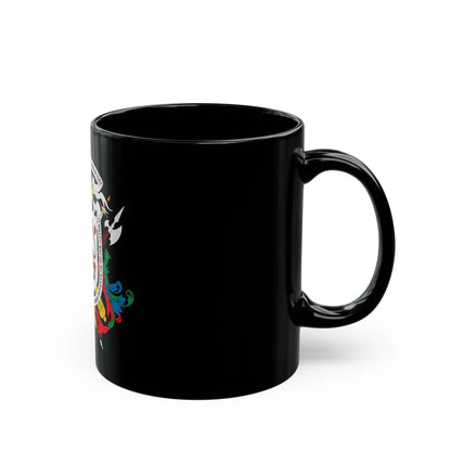 Coat of arms of Caracas - Black Coffee Mug-Go Mug Yourself