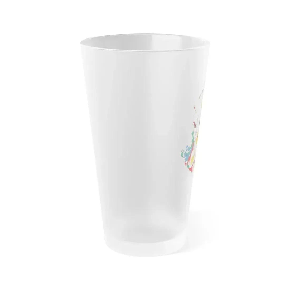 Coat of arms of Caracas - Frosted Pint Glass 16oz - Go Mug Yourself