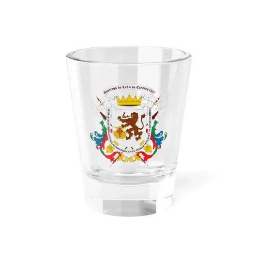 Coat of arms of Caracas - Shot Glass 1.5oz 1.5oz - Go Mug Yourself