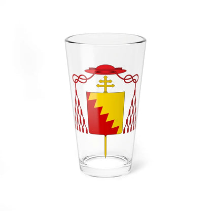 Coat of arms of Cardinal Bentivoglio (Italy) (Coat of Arms) Pint Glass 16oz 16oz - Go Mug Yourself