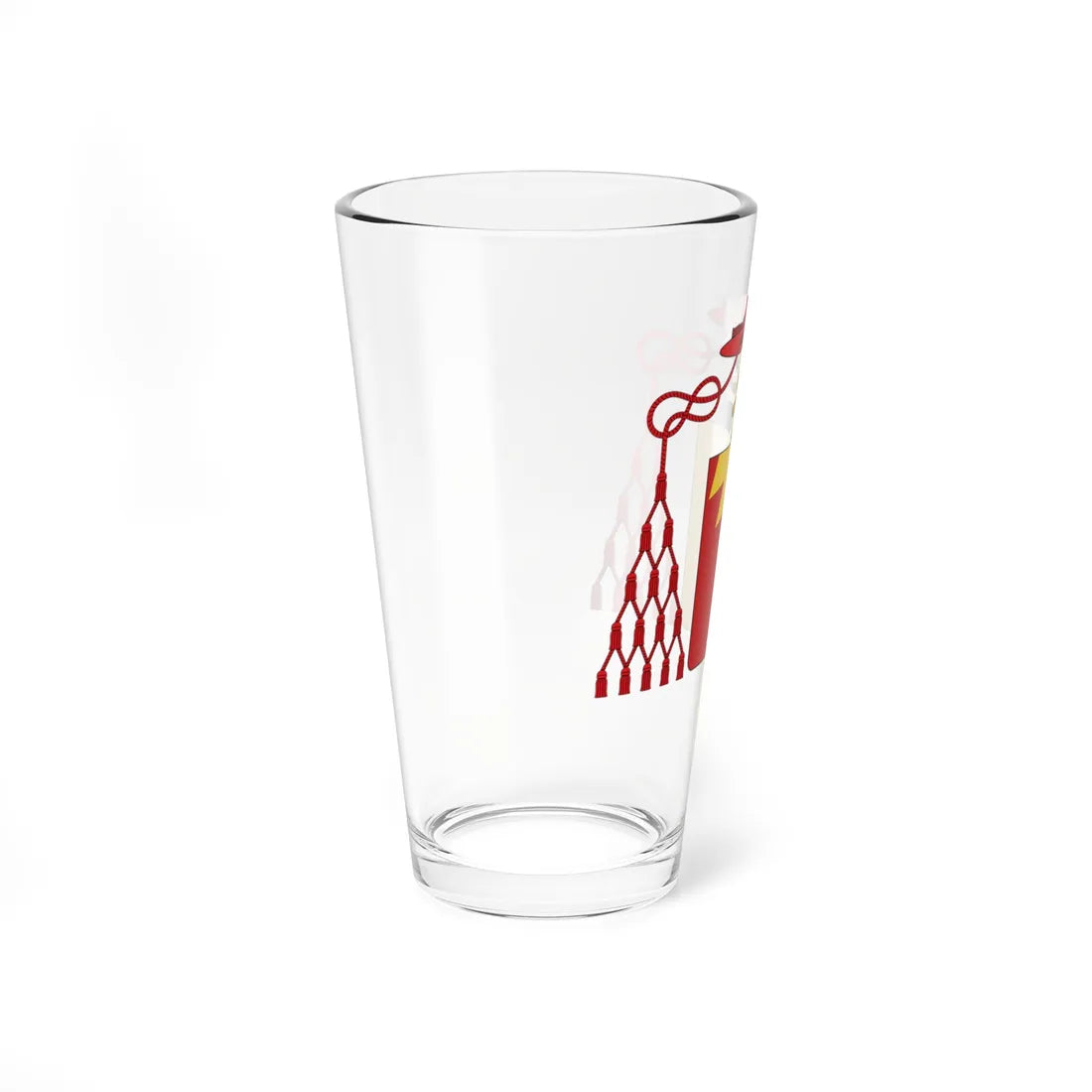 Coat of arms of Cardinal Bentivoglio (Italy) (Coat of Arms) Pint Glass 16oz - Go Mug Yourself