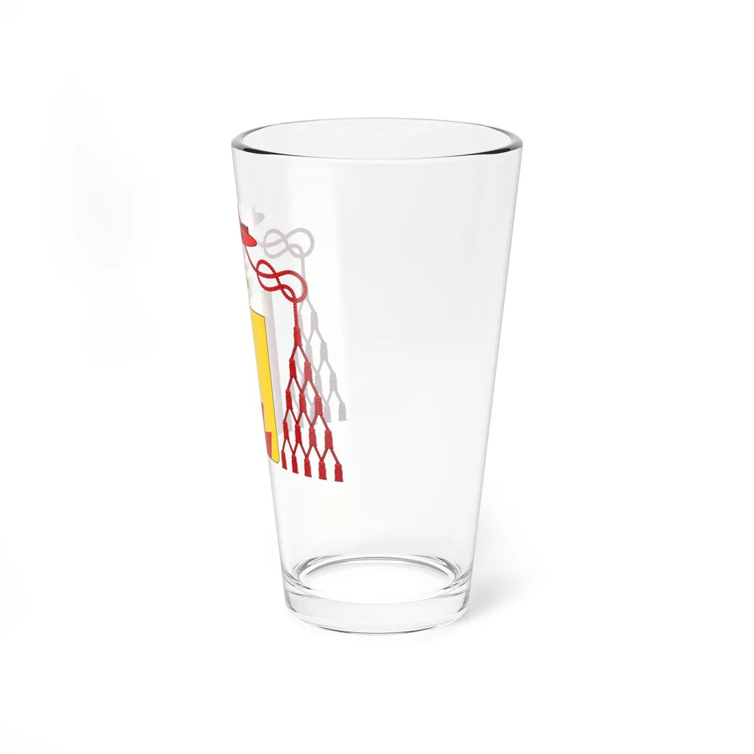 Coat of arms of Cardinal Bentivoglio (Italy) (Coat of Arms) Pint Glass 16oz - Go Mug Yourself