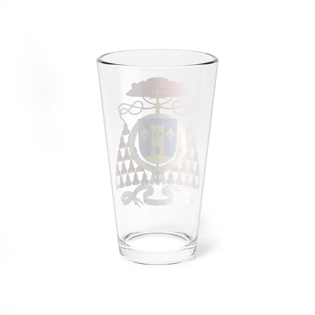 Coat of Arms of Cardinal Manuel Monteiro de Castro Order of Isabella the Catholic (Spain) (Coat of Arms) Pint Glass 16oz - Go Mug Yourself