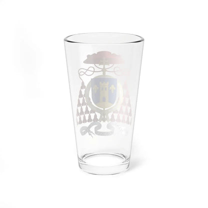 Coat of Arms of Cardinal Manuel Monteiro de Castro Order of Isabella the Catholic (Spain) (Coat of Arms) Pint Glass 16oz - Go Mug Yourself