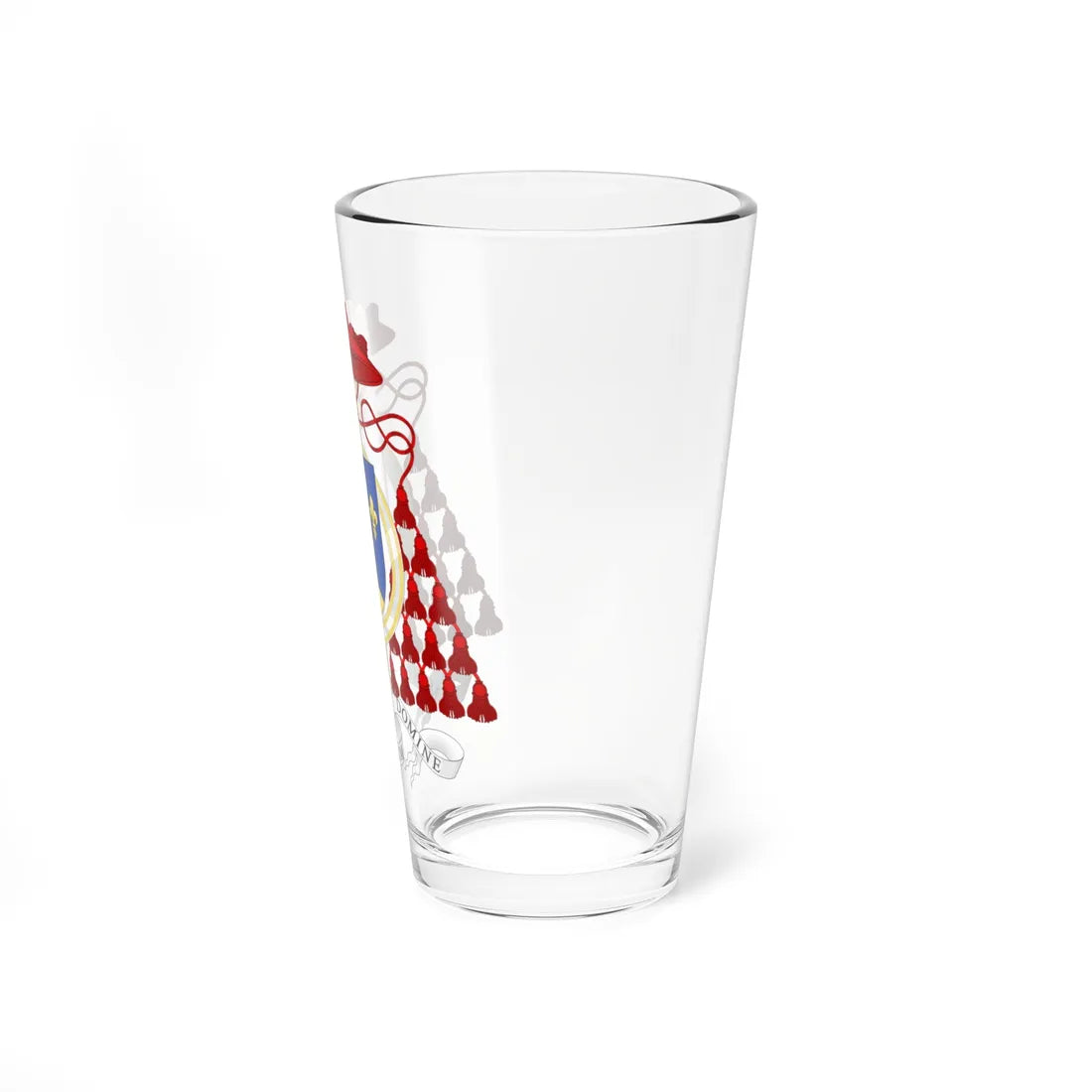 Coat of Arms of Cardinal Manuel Monteiro de Castro Order of Isabella the Catholic (Spain) (Coat of Arms) Pint Glass 16oz - Go Mug Yourself