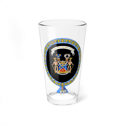 Coat of Arms of Carl Gustaf Emil Mannerheim Order of the Elephant Variant (Denmark) (Coat of Arms) Pint Glass 16oz 16oz - Go Mug Yourself