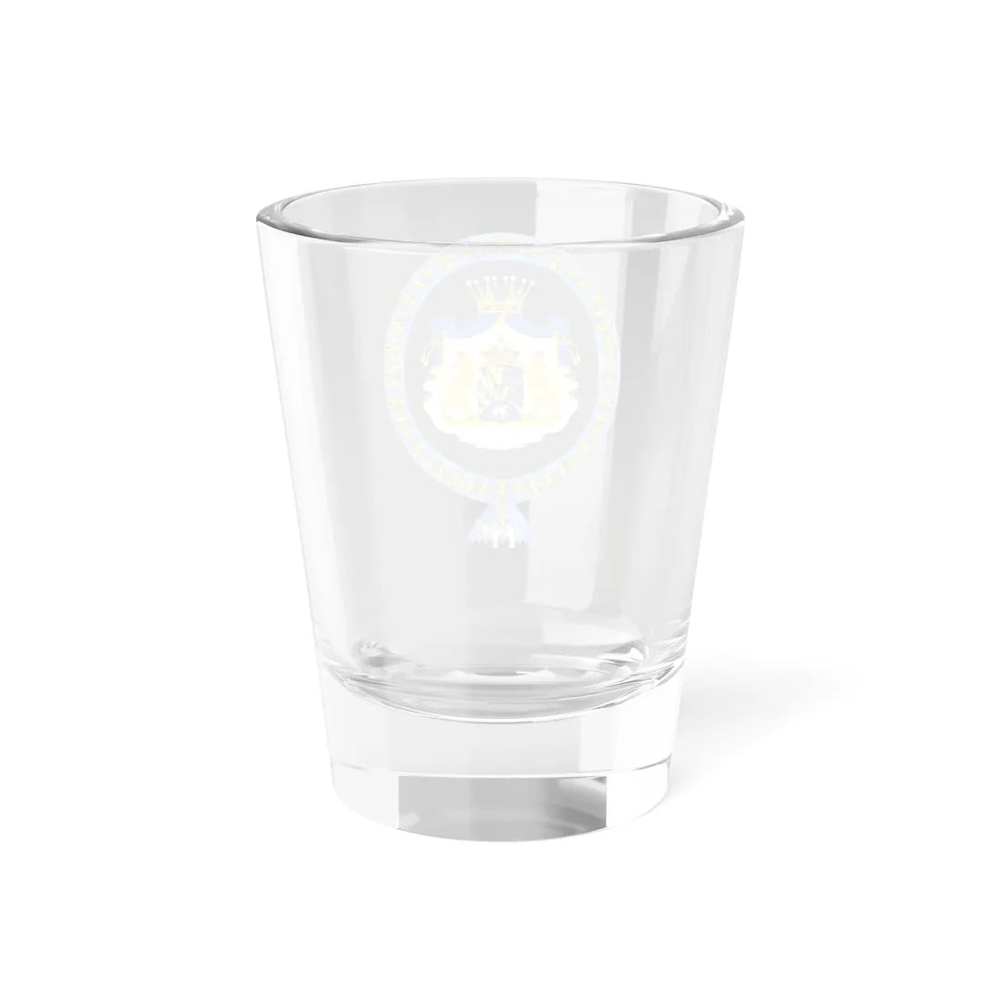 Coat of arms of Carl XVI Gustaf Order of the Elephant Variant (Denmark) (Coat of Arms) Shot Glass 1.5oz - Go Mug Yourself