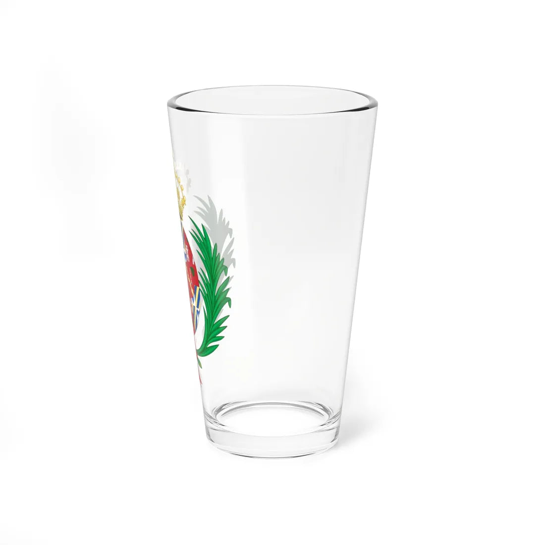 Coat of Arms of Carmen Duchess of Cádiz (Spain) (Coat of Arms) Pint Glass 16oz - Go Mug Yourself