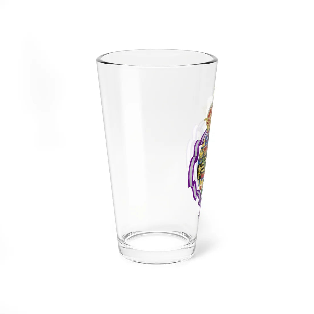 Coat of Arms of Carola of Vasa Queen of Saxony Order of Maria Luisa (Germany) (Coat of Arms) Pint Glass 16oz - Go Mug Yourself