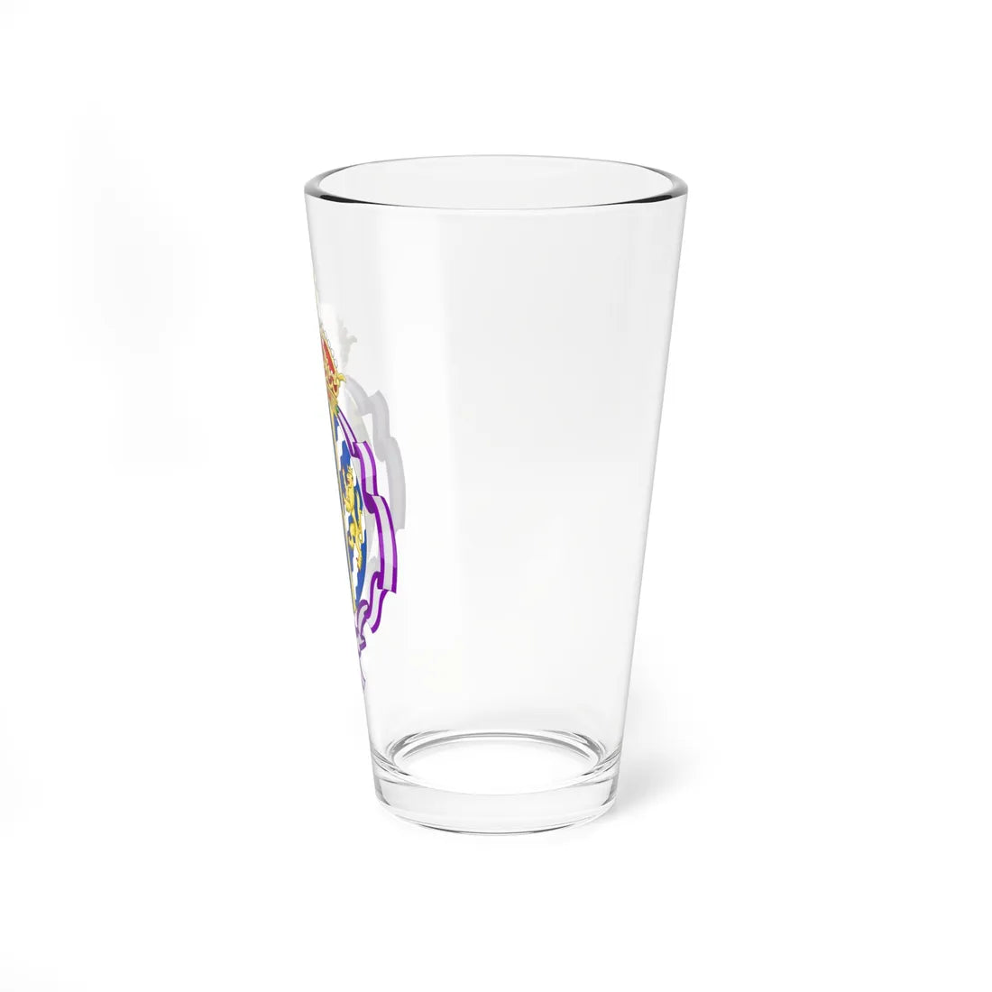 Coat of Arms of Carola of Vasa Queen of Saxony Order of Maria Luisa (Germany) (Coat of Arms) Pint Glass 16oz - Go Mug Yourself