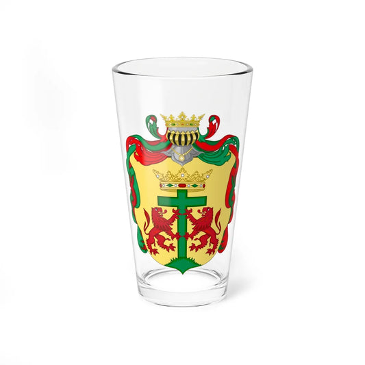 Coat of Arms of Cartagena de Indias - Colonial (Colombia) (Coat of Arms) Pint Glass 16oz 16oz - Go Mug Yourself