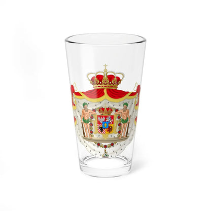 Coat of Arms of Casimir Jagiellon as king of Poland (Lithuania) (Coat of Arms) Pint Glass 16oz 16oz - Go Mug Yourself
