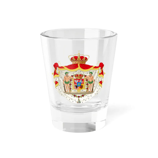 Coat of Arms of Casimir Jagiellon as king of Poland (Lithuania) (Coat of Arms) Shot Glass 1.5oz 1.5oz - Go Mug Yourself
