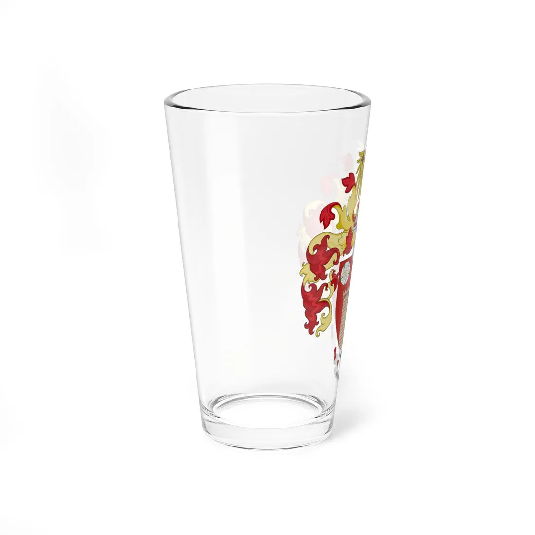 Coat of arms of Castleford (England) (Coat of Arms) Pint Glass 16oz - Go Mug Yourself