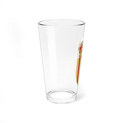 Coat of Arms of Catalonia (Spain) (Coat of Arms) Pint Glass 16oz - Go Mug Yourself