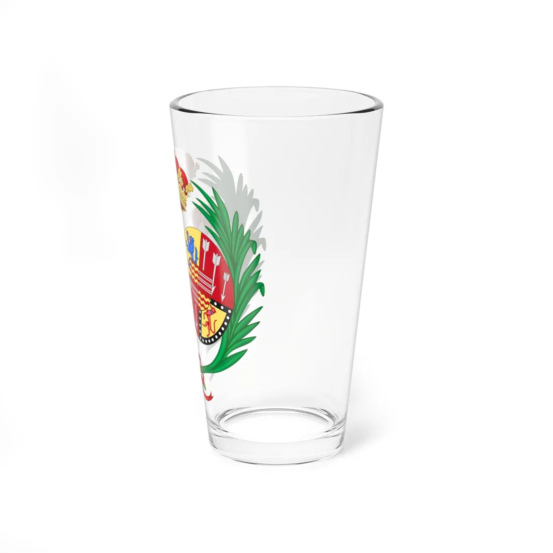 Coat of Arms of Catherine Charlotte Princess of Monaco (Spain) (Coat of Arms) Pint Glass 16oz - Go Mug Yourself