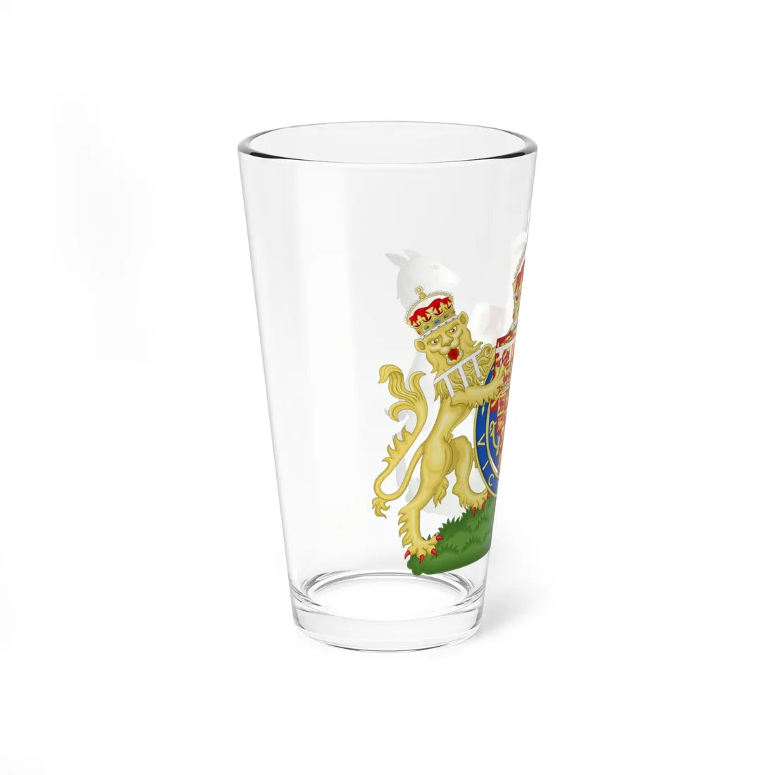 Coat of arms of Catherine Princess of Wales (United Kingdom) (Coat of Arms) Pint Glass 16oz - Go Mug Yourself