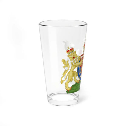 Coat of arms of Catherine Princess of Wales (United Kingdom) (Coat of Arms) Pint Glass 16oz - Go Mug Yourself