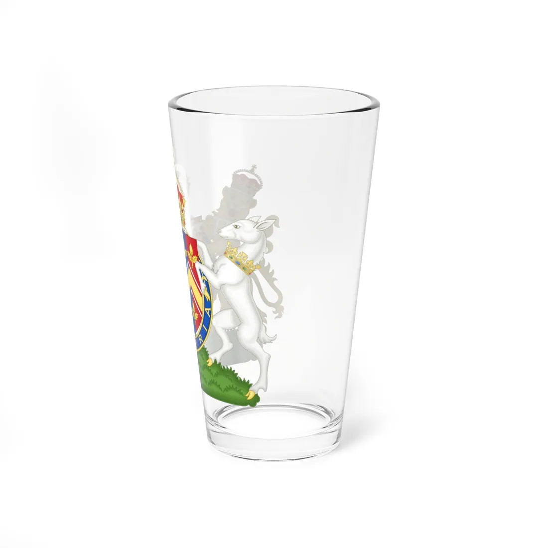 Coat of arms of Catherine Princess of Wales (United Kingdom) (Coat of Arms) Pint Glass 16oz - Go Mug Yourself