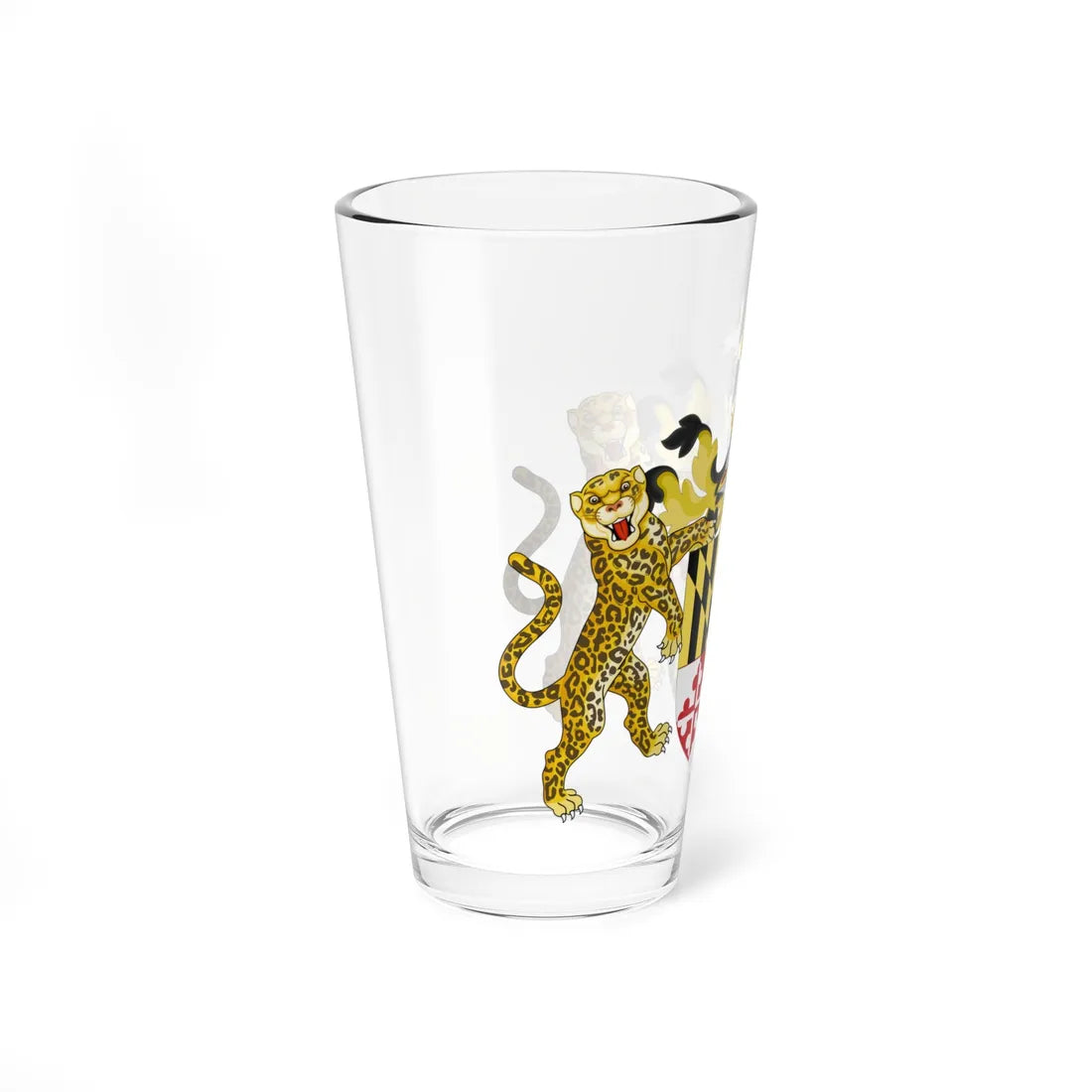Coat of Arms of Cecil Calvert Baron Baltimore (United States) (Coat of Arms) Pint Glass 16oz - Go Mug Yourself