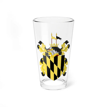 Coat of arms of Cecil Calvert (Ireland) (Coat of Arms) Pint Glass 16oz 16oz - Go Mug Yourself