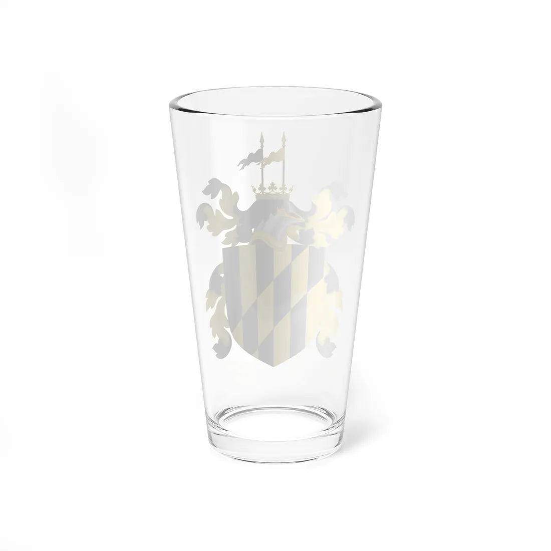 Coat of arms of Cecil Calvert (Ireland) (Coat of Arms) Pint Glass 16oz - Go Mug Yourself