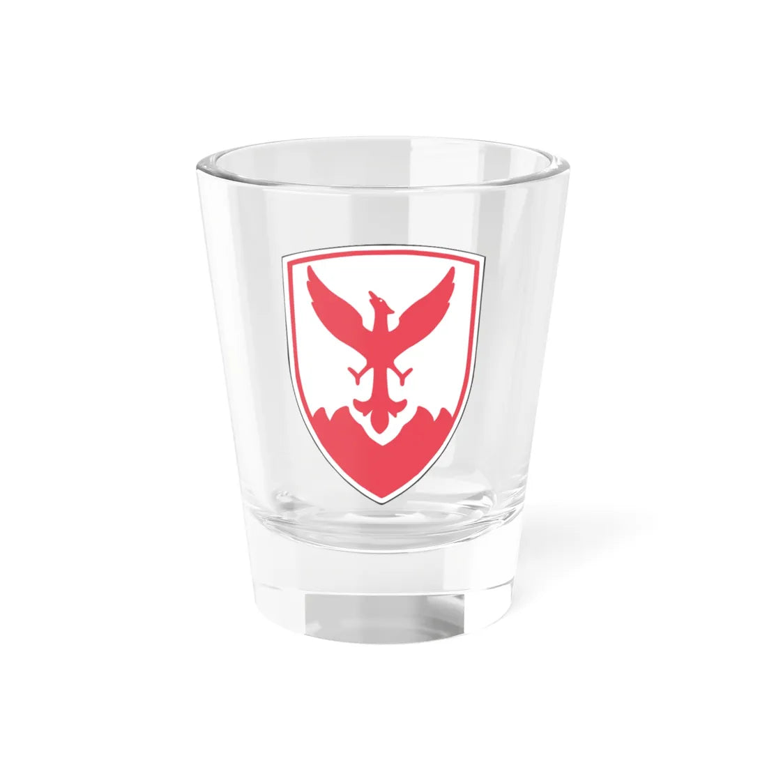 Coat of arms of Centar Municipality Macedonia (North Macedonia) (Coat of Arms) Shot Glass 1.5oz 1.5oz - Go Mug Yourself