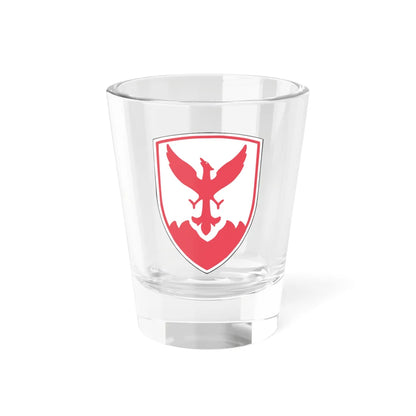 Coat of arms of Centar Municipality Macedonia (North Macedonia) (Coat of Arms) Shot Glass 1.5oz 1.5oz - Go Mug Yourself