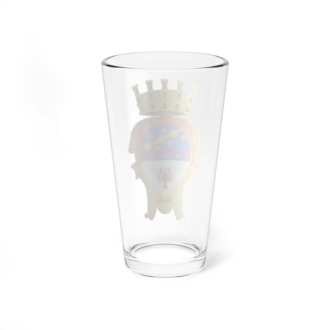 Coat of arms of Cento until 2011 (Italy) (Coat of Arms) Pint Glass 16oz - Go Mug Yourself