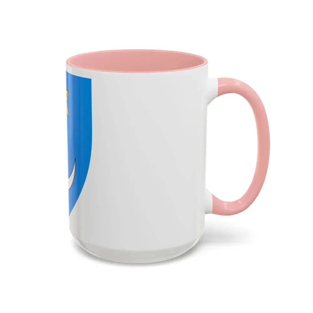 Coat of Arms of Central Croatia - Accent Coffee Mug - Go Mug Yourself