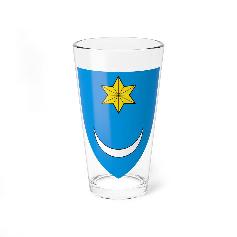 Coat of Arms of Central Croatia - Pint Glass 16oz-16oz-Go Mug Yourself